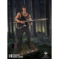 Forest Lone Wolf (style Rambo) figurine échelle 1:6 Haoyutoys ZH004