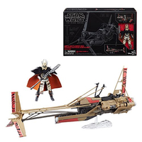 Star Wars Solo: A Star Wars Story The Black Series 6-Inch - Enfys Nest Swoop Bike with Enfys Nest Figure