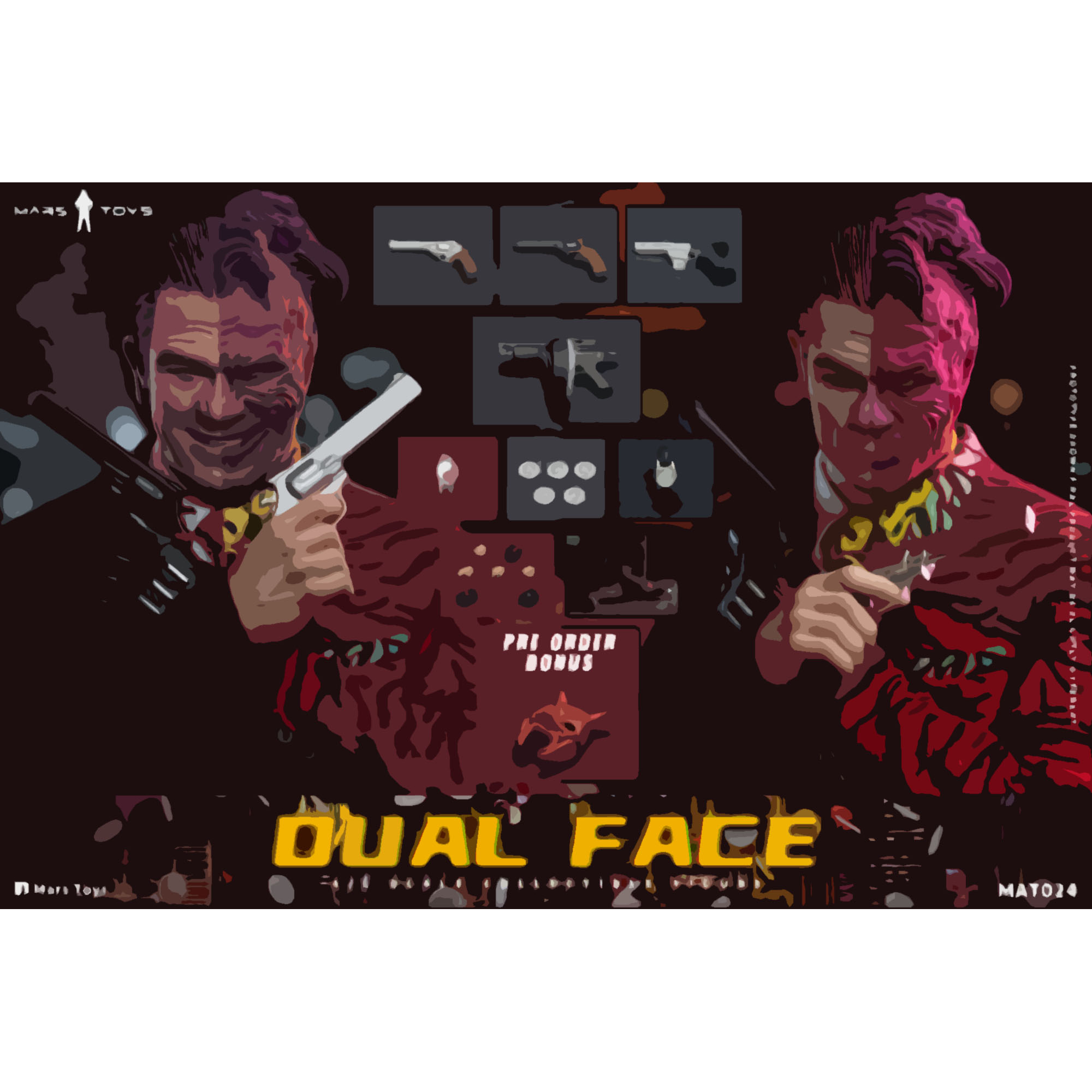 Mars Toys 1/6 デュアル フェイス MAT024 Dual Face MARS TOYS 1