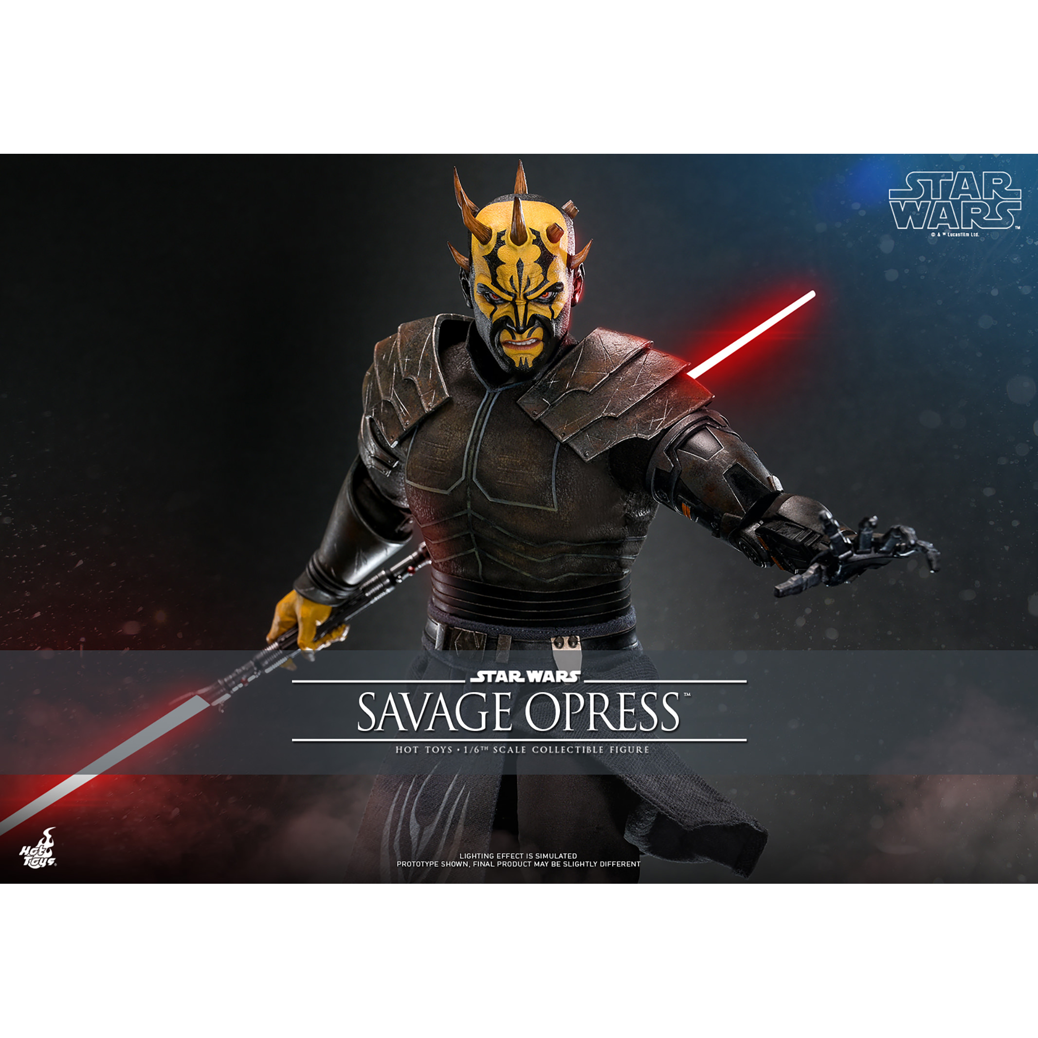 Star Wars: The Clone Wars Savage Opress 1:6 Scale Figure Hot Toys ...