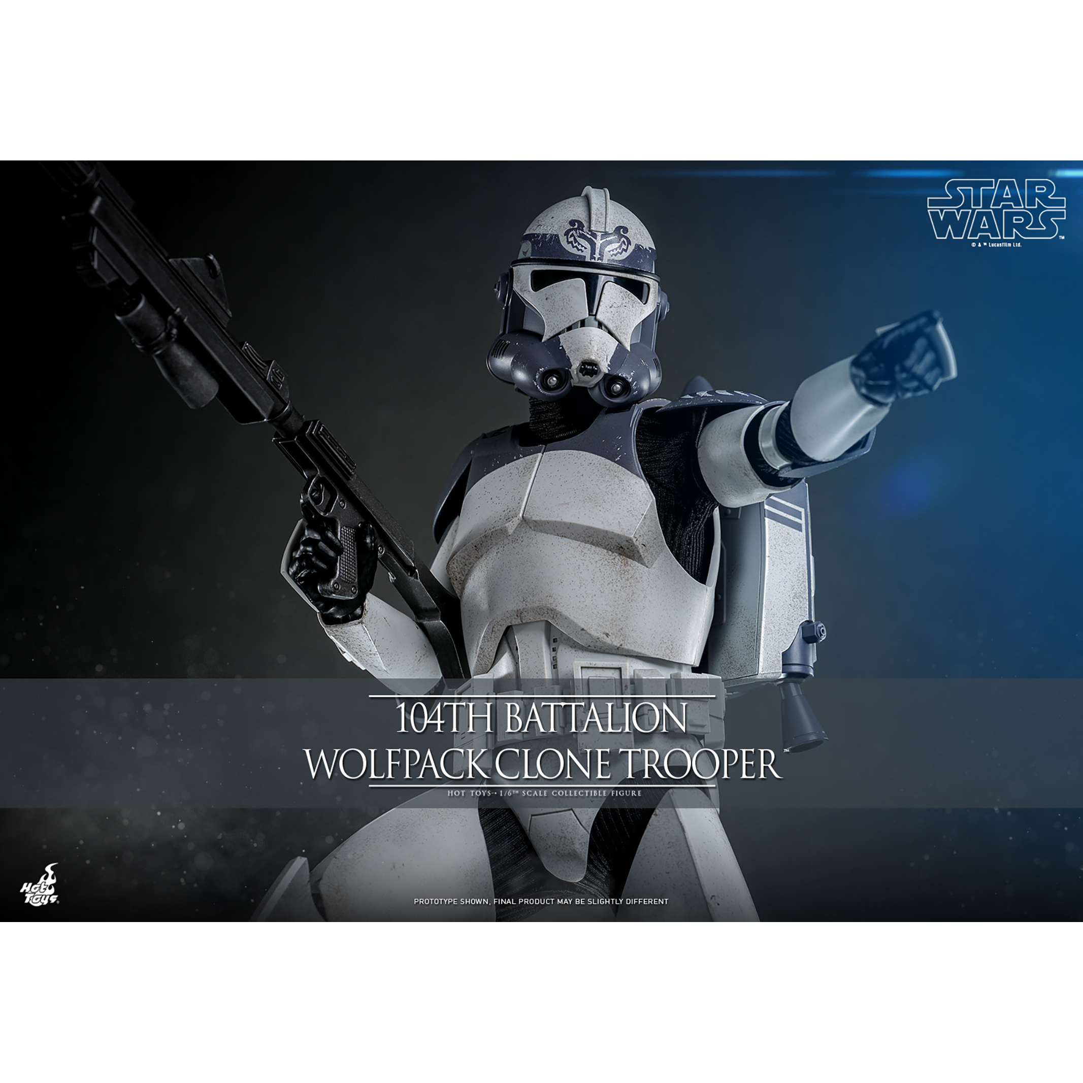 Star Wars: The Clone Wars 104th Battalion Wolfpack Clone Star Wars: The Clone Wars 104th Battalion Wolfpack Clone