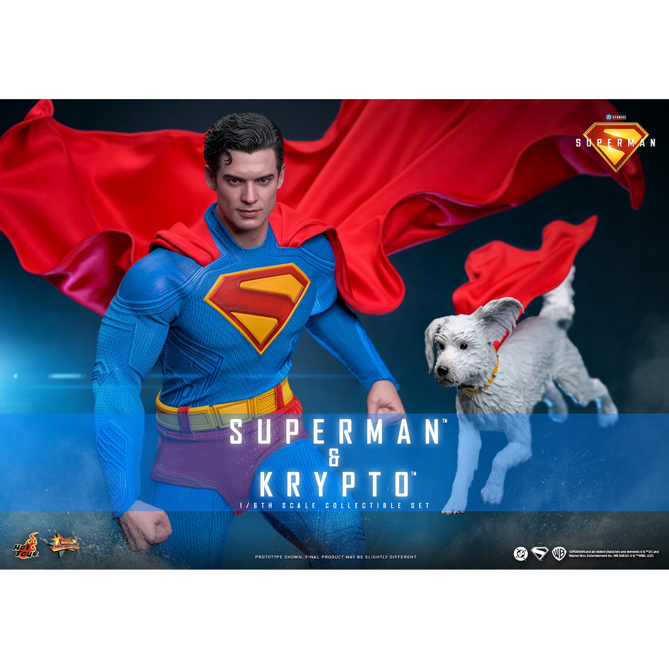 100％安い Hot Set Figure Scale 1:6 Krypto & Superman DC Toys 914463 MMS812 その他