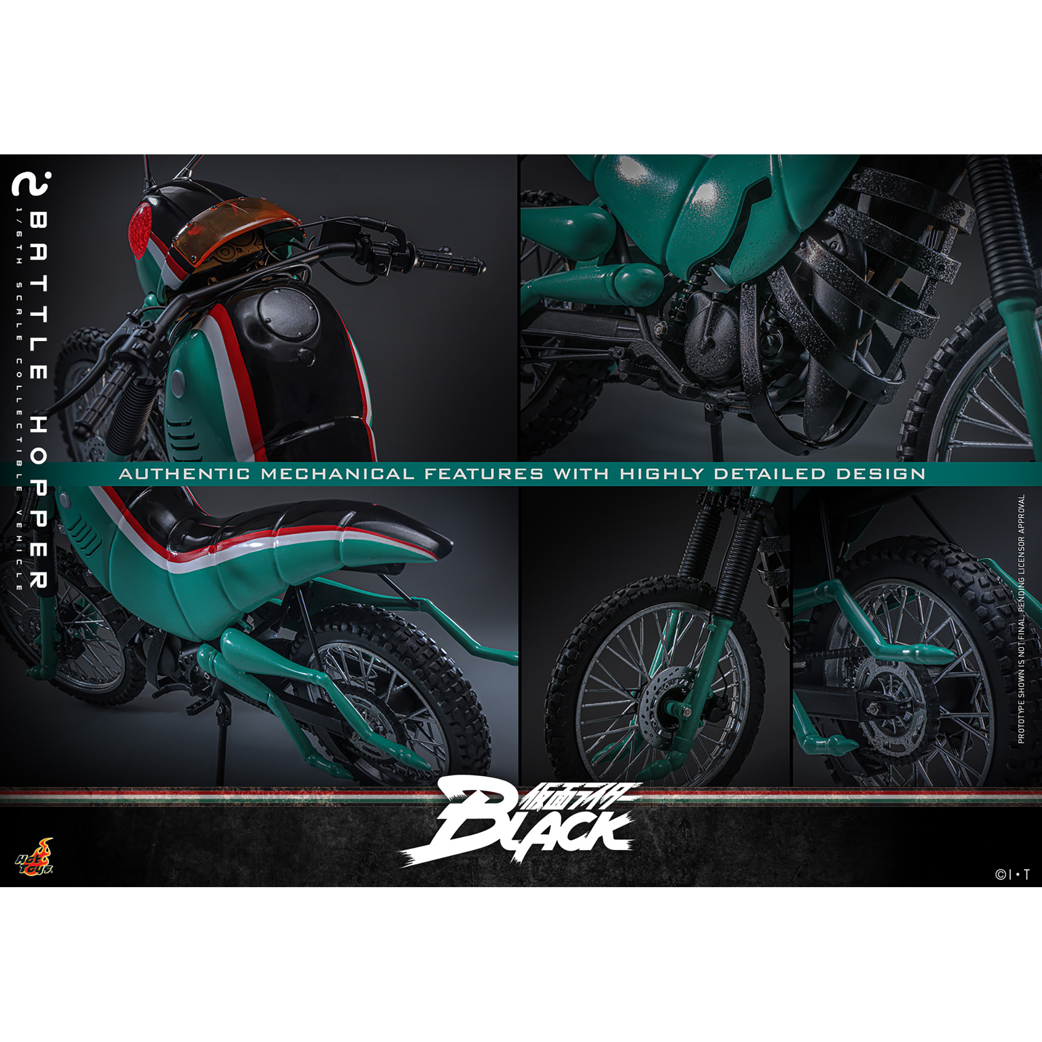 Kamen Rider Battle Hopper 1:6 Scale Figure Accessory Hot