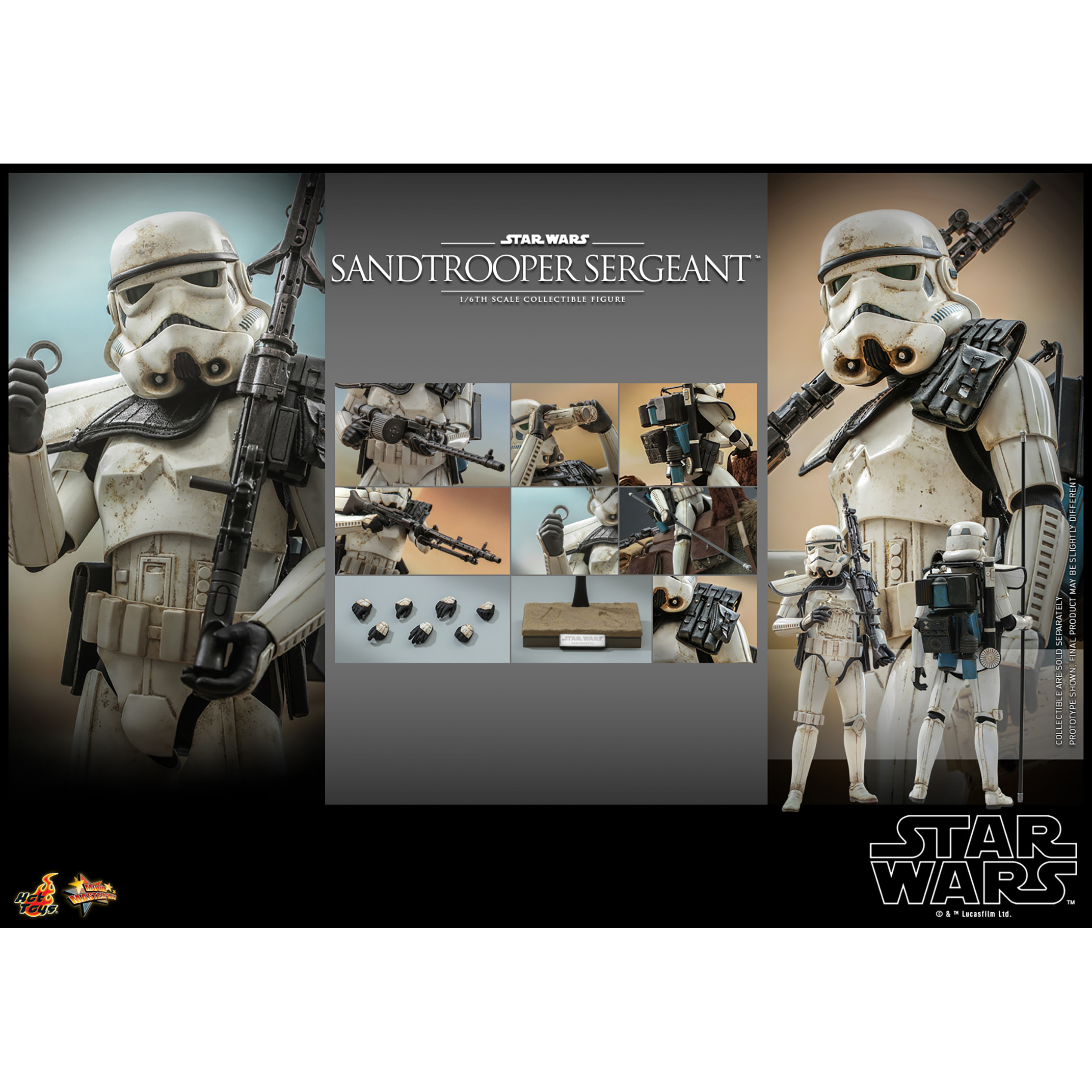 Star Wars: Episode IV A New Hope Sandtrooper Sergeant 1:6 Star Wars: Episode IV A New Hope Sandtrooper Sergeant 1:6