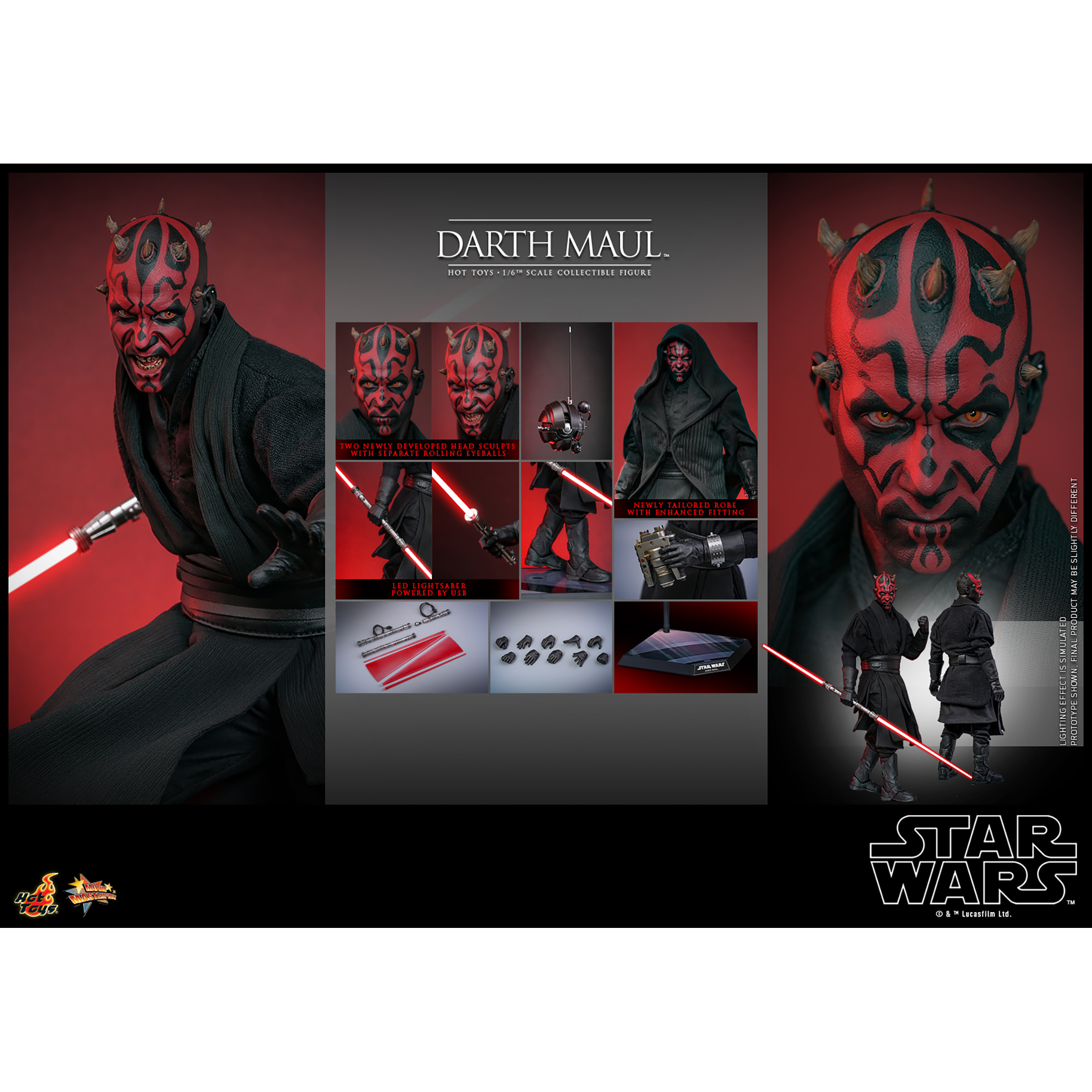 Darth Maul DX 1/6 スケール フィギュア Amazon.co.jp: Movie Masterpiece DX Star Wars Episode 1