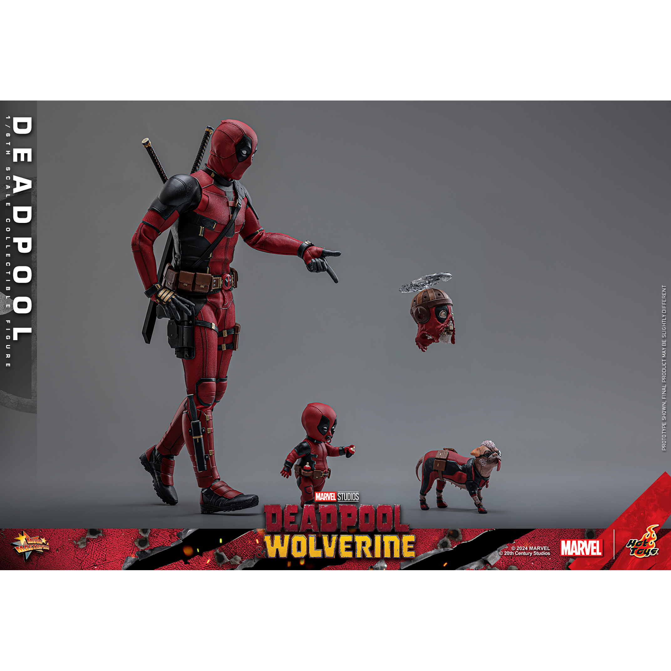 Marvel Deadpool (from Deadpool & Wolverine movie) 1:6 Scale Marvel Deadpool (from Deadpool & Wolverine movie) 1:6 Scale