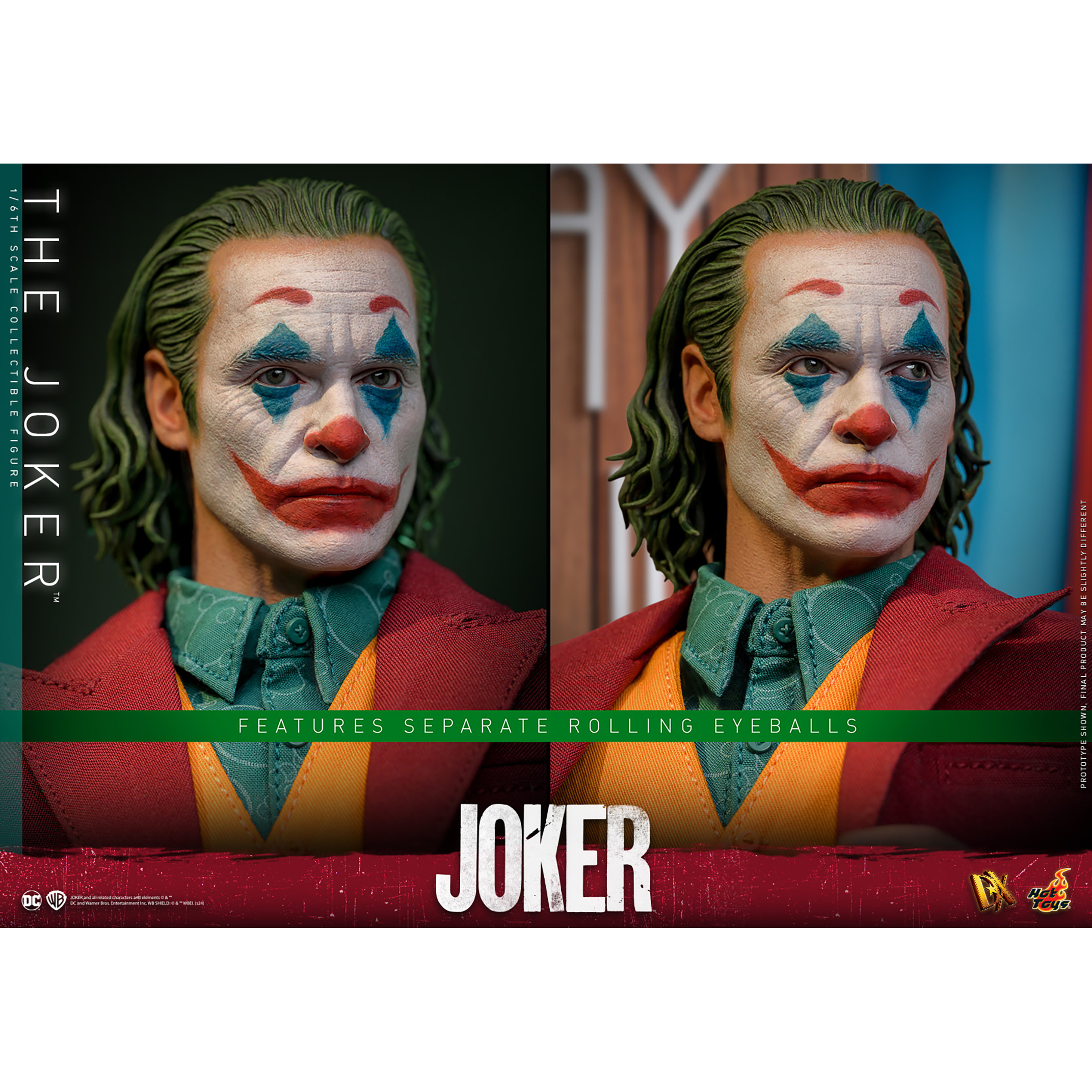 DC The Joker (Joaquin Phoenix) 1:6 Scale Figure Hot Toys 913613 DX42