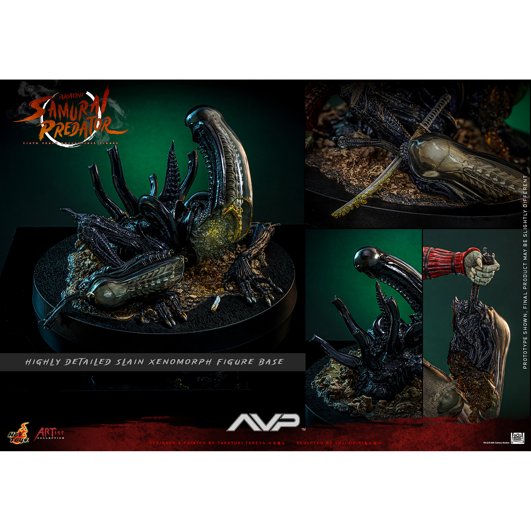 Akaoni Samurai Predator (AVP) 1:6 Scale Figure Hot Toys AC06 913809