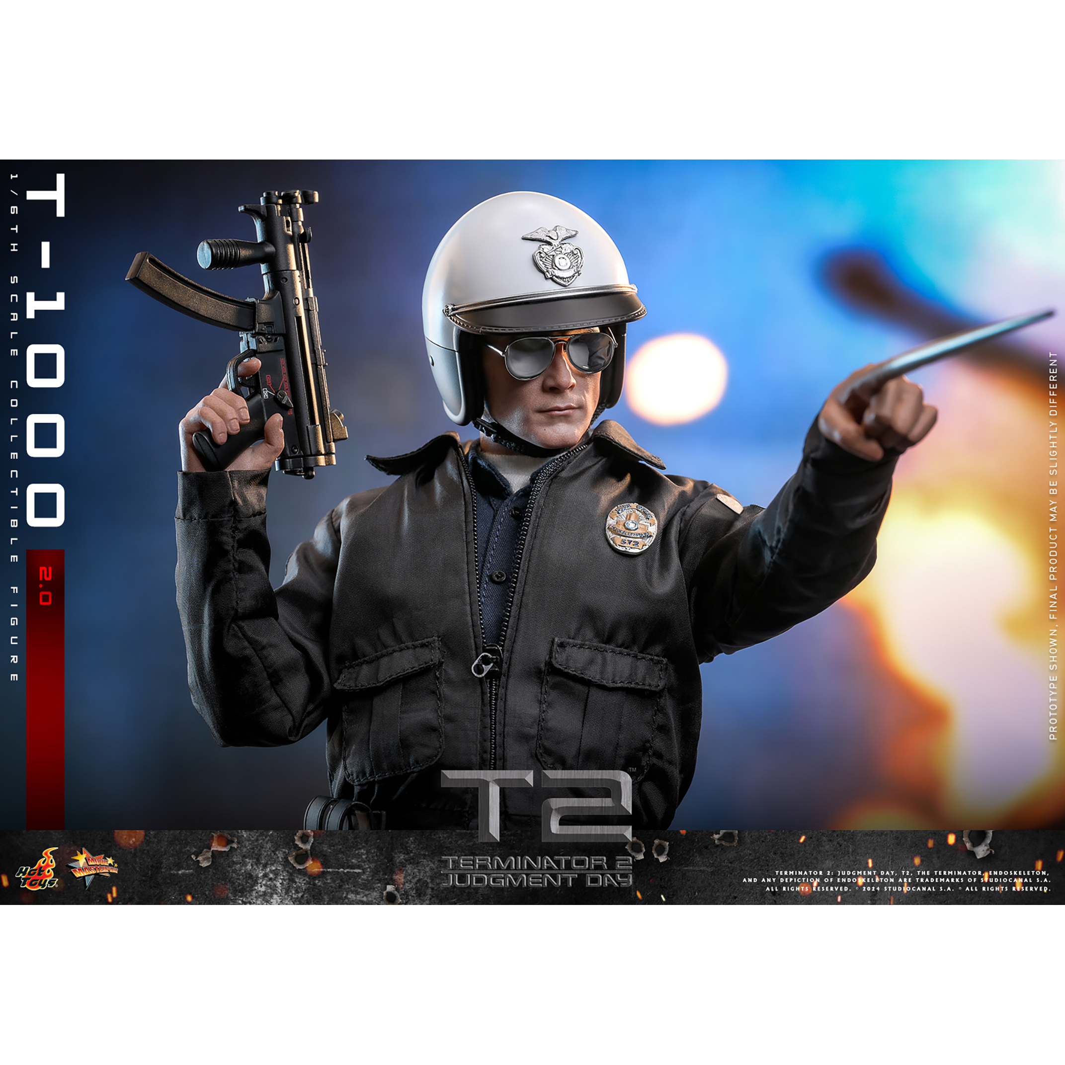 Terminator 2: Judgment Day - T-1000 (2_0) 1:6 Scale Figure