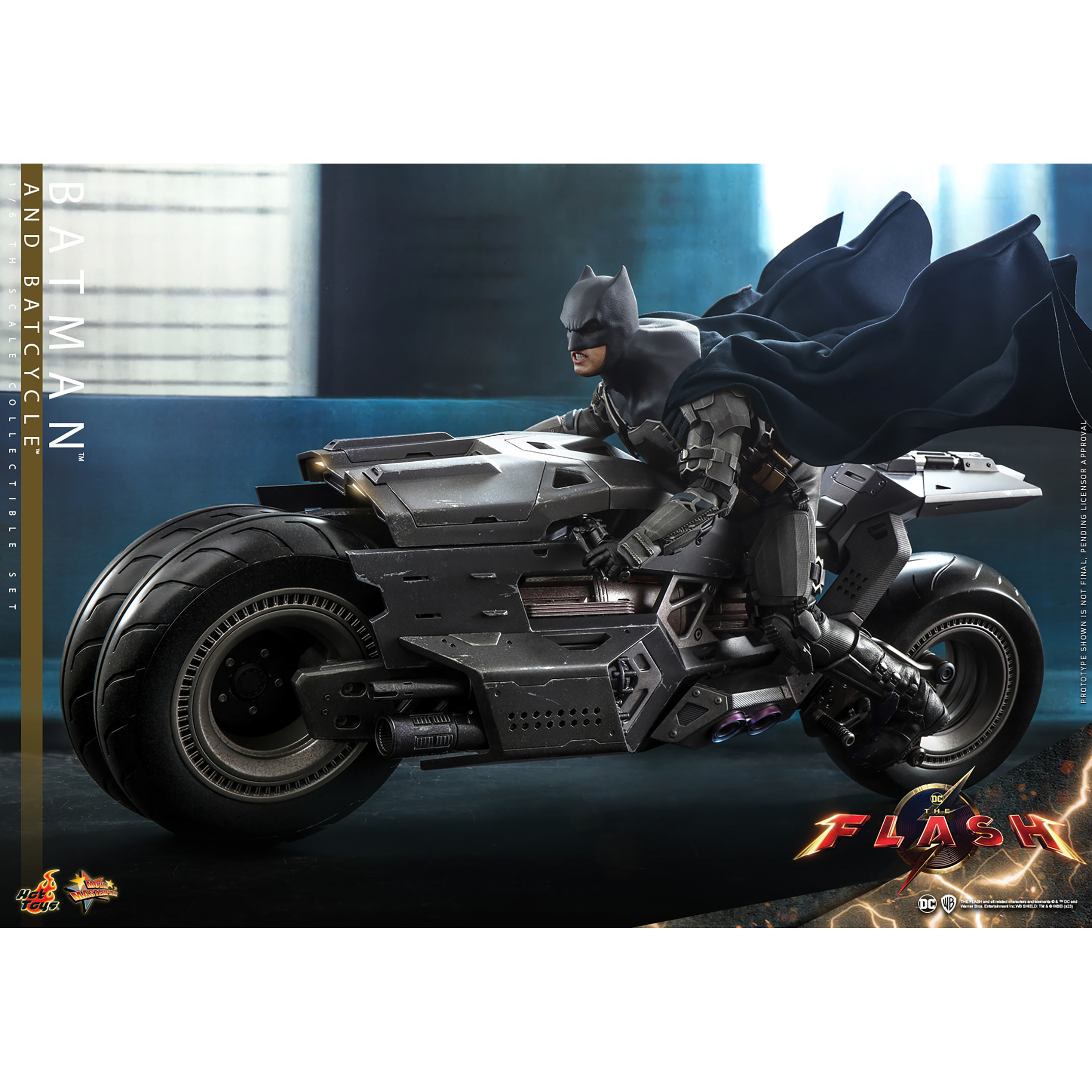 ホットトイズ「ザ・フラッシュ」バットマン＆バットサイクル（MMS705） ホットトイズ ホットトイズ MMS705 『ザ・フラッシュ