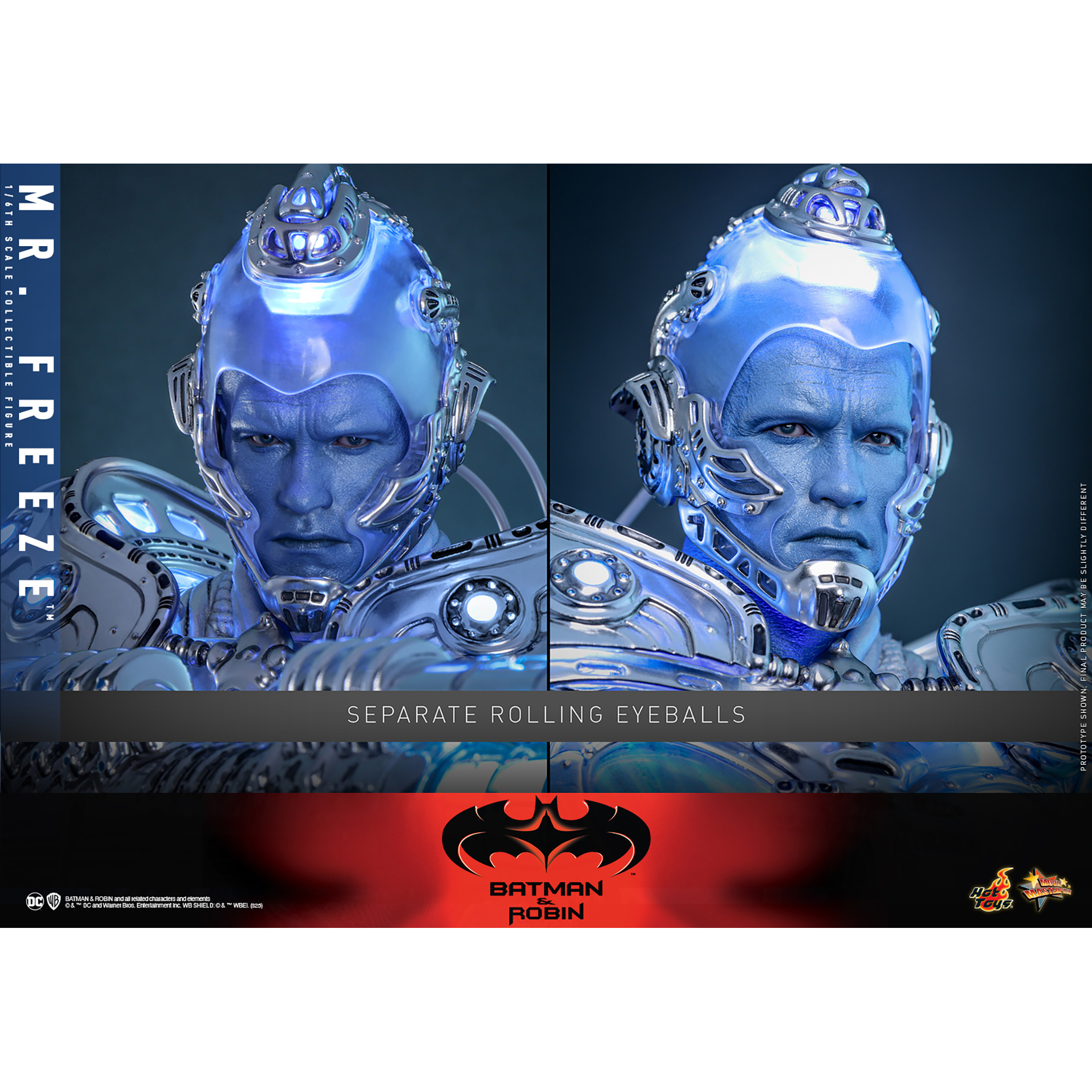 ●MR.RELIEF  Super Rare DC Mr Freeze Collector Edition 1:6 Scale Figure Hot Toys