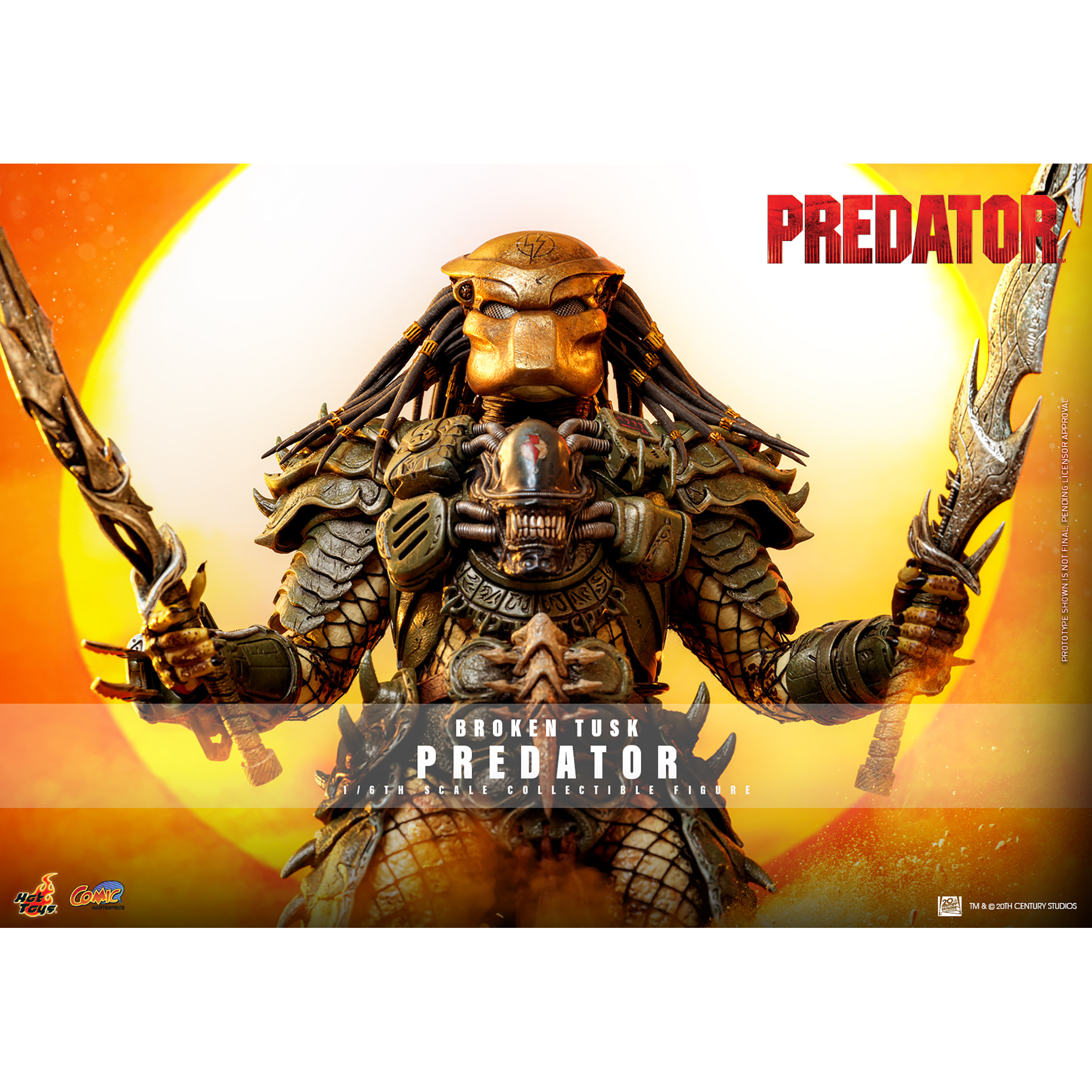 カ*シ様 ALIEN VS. PREDATOR 1/6 Scale KOTOBU Alien vs. Predator - 1/6th scale Akaoni Samurai Predator