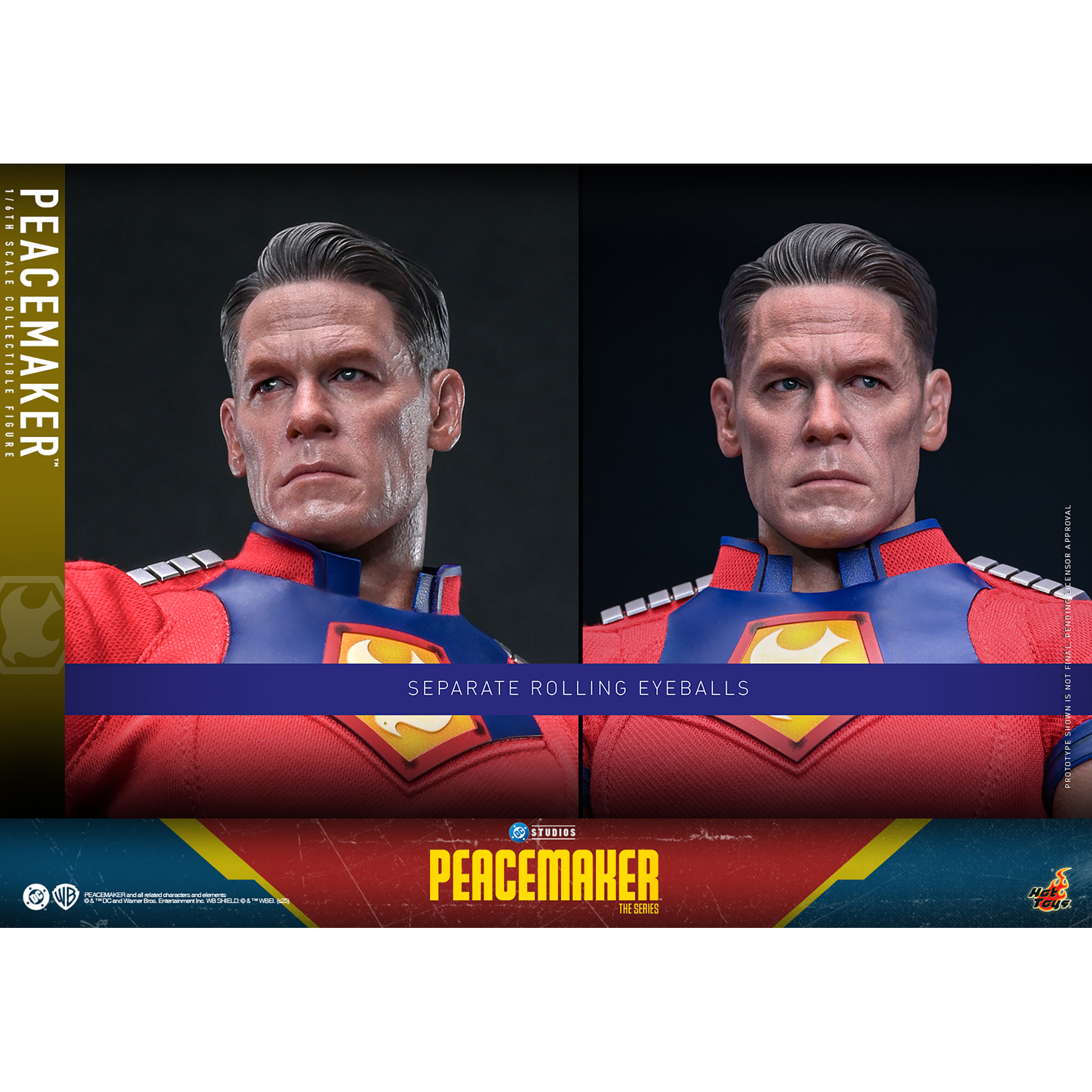 Peacemaker 1/6スケールフィギュア DC Peacemaker 1:6 Scale Figure Hot Toys TMS166 914787