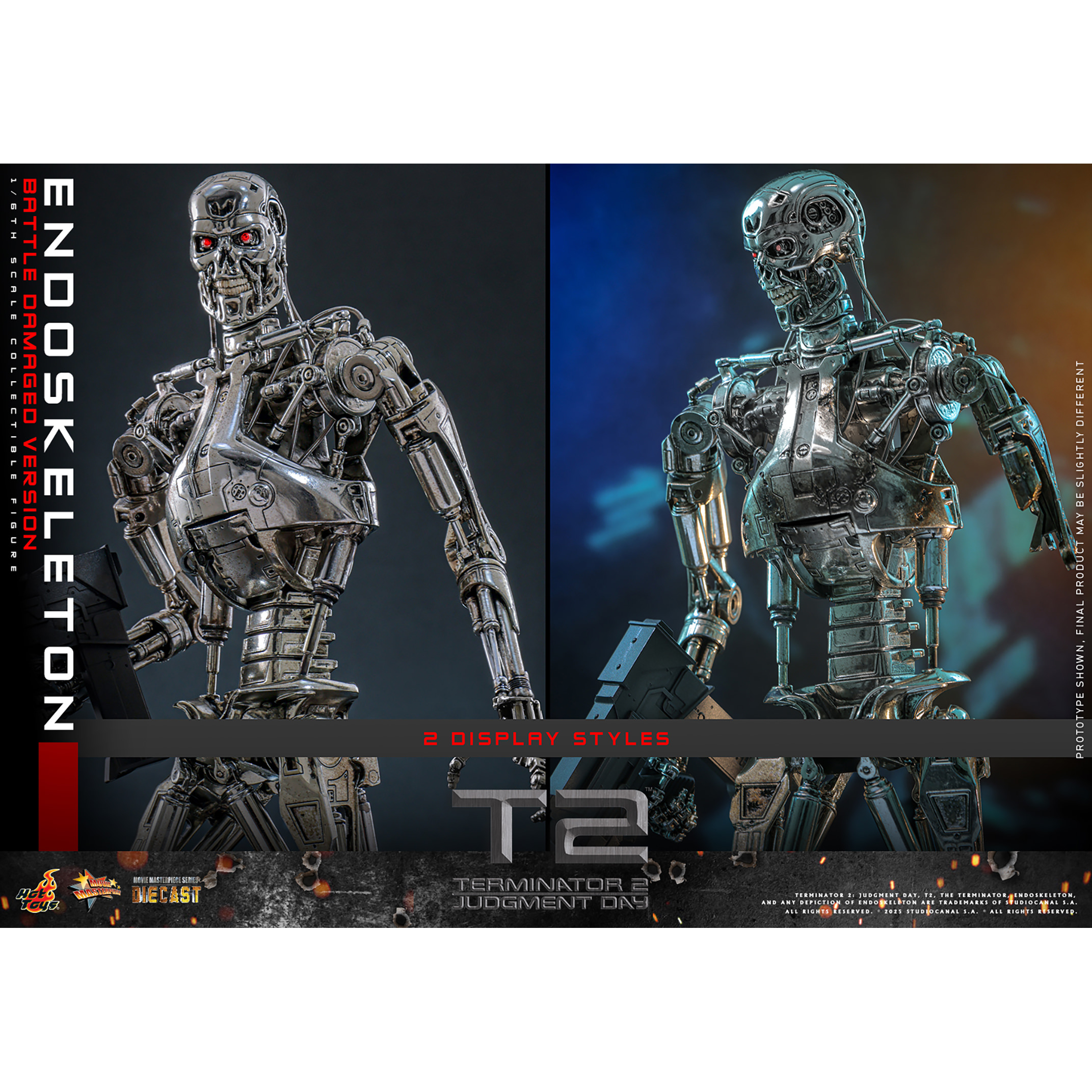 Terminator 2: Judgment Day Endoskeleton (Battle Damaged Version
