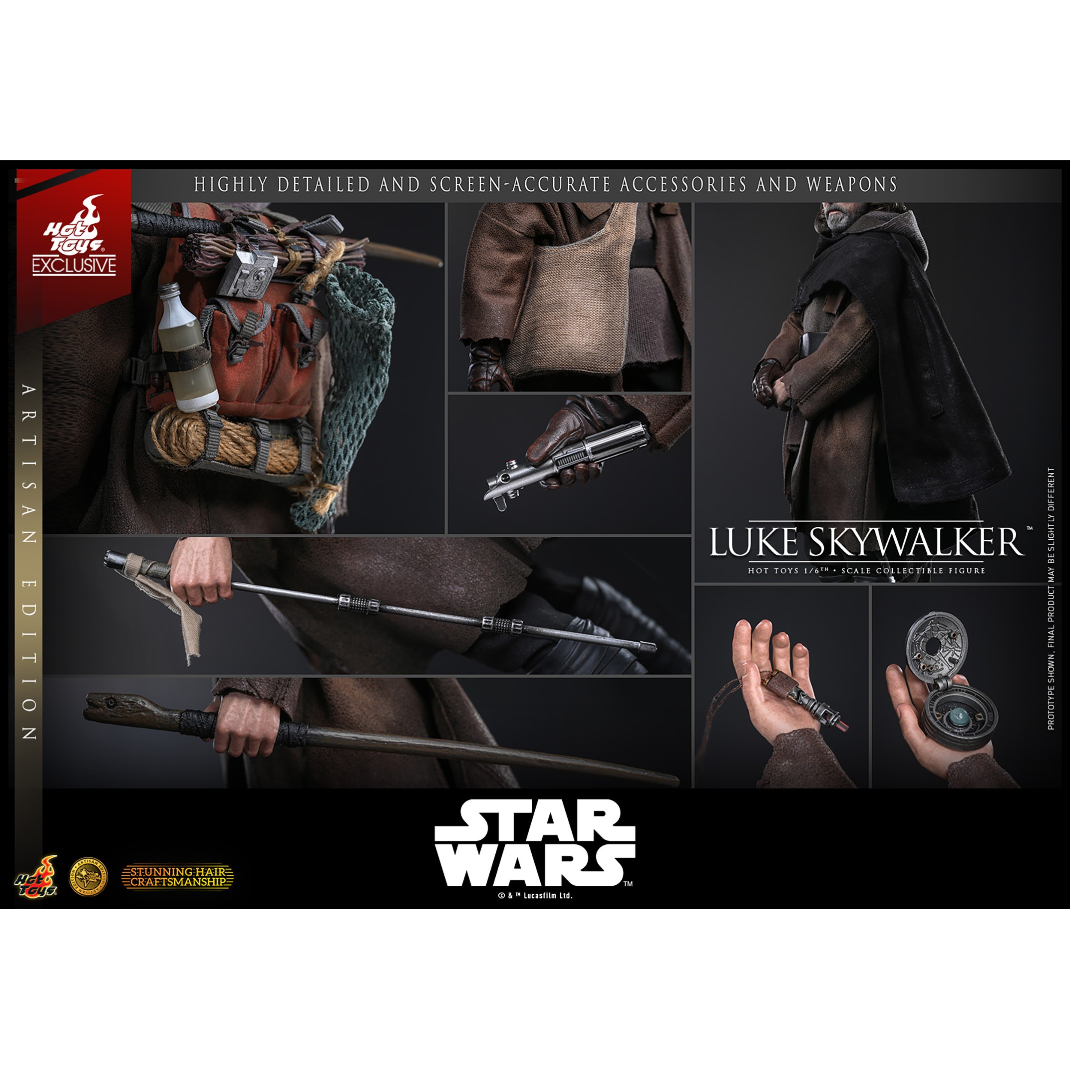 Star Wars: The Last Jedi Luke Skywalker (Artisan Edition) 1:6