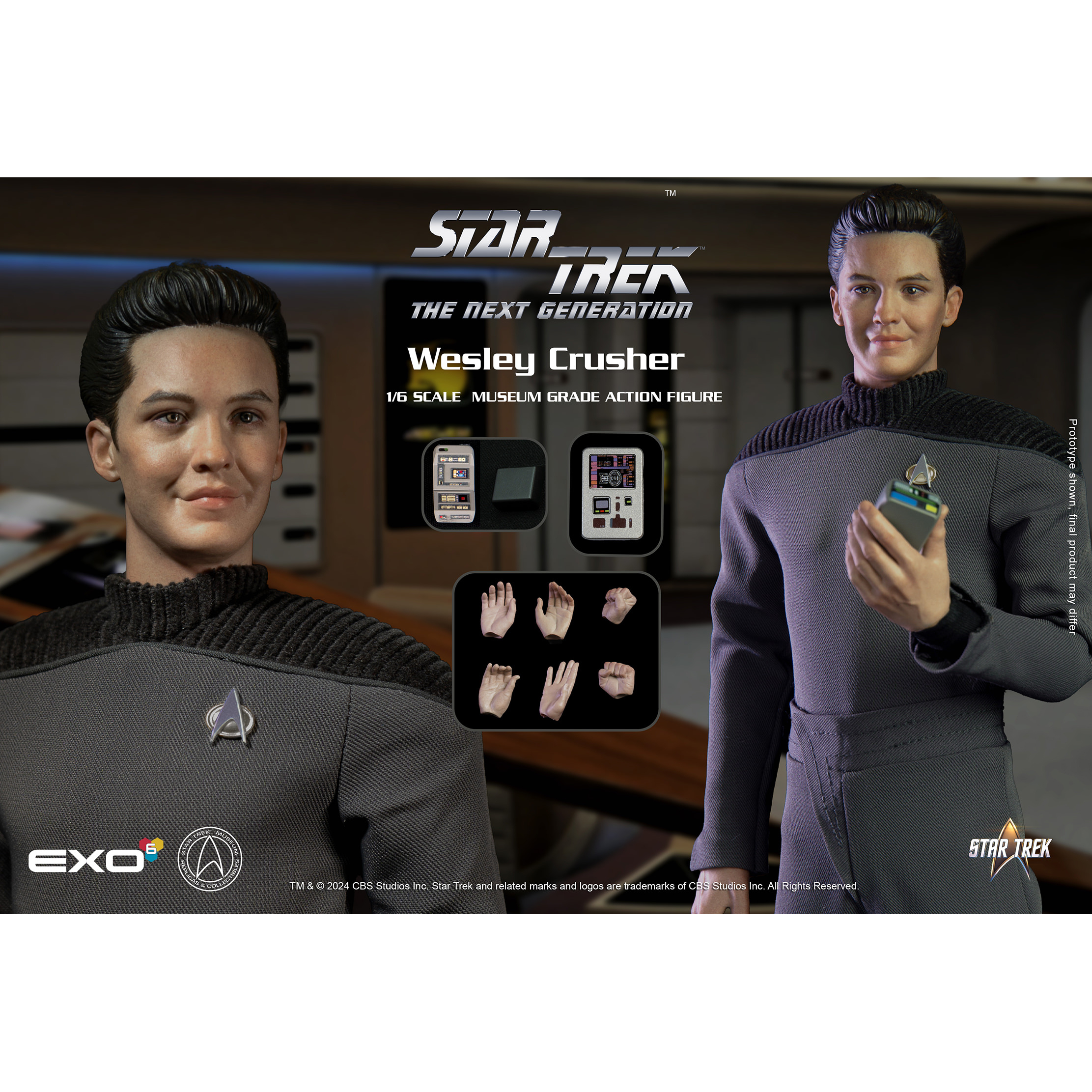 Star Trek: The Next Generation Wesley Crusher 1:6 Scale