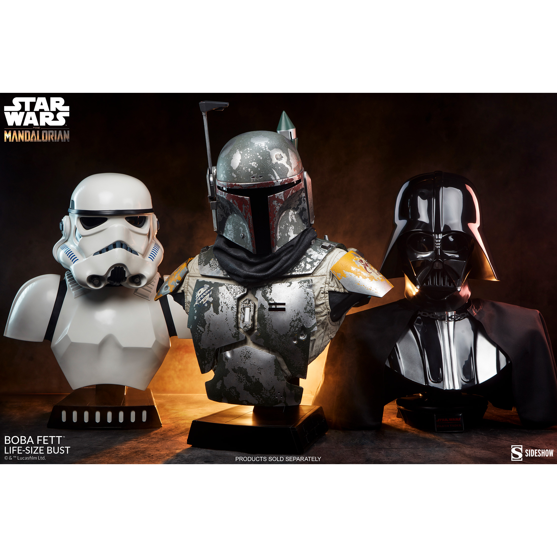 Sideshow boba fett bust 2025