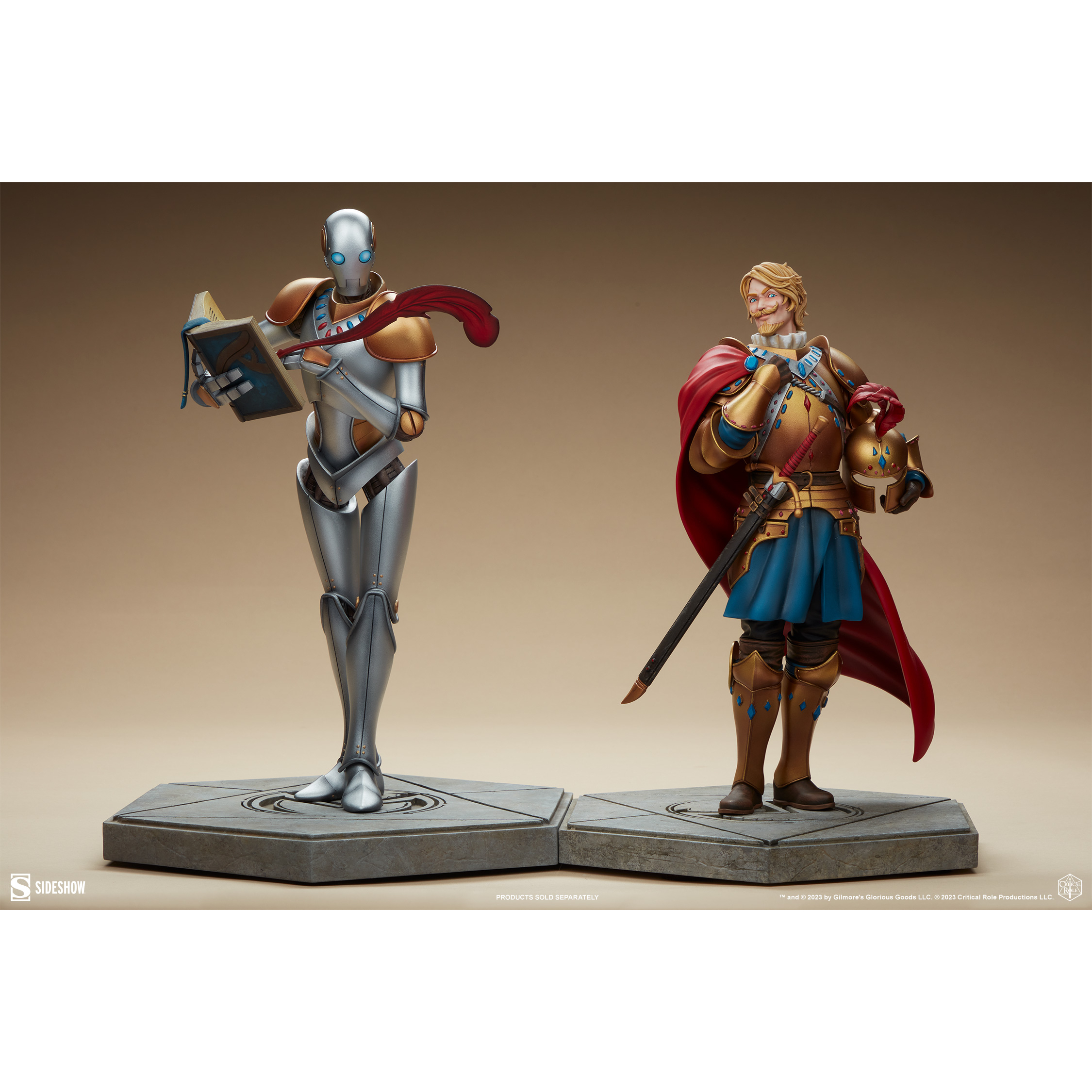 Critical Role: Taryon Darrington Vox Machina Statue Sideshow