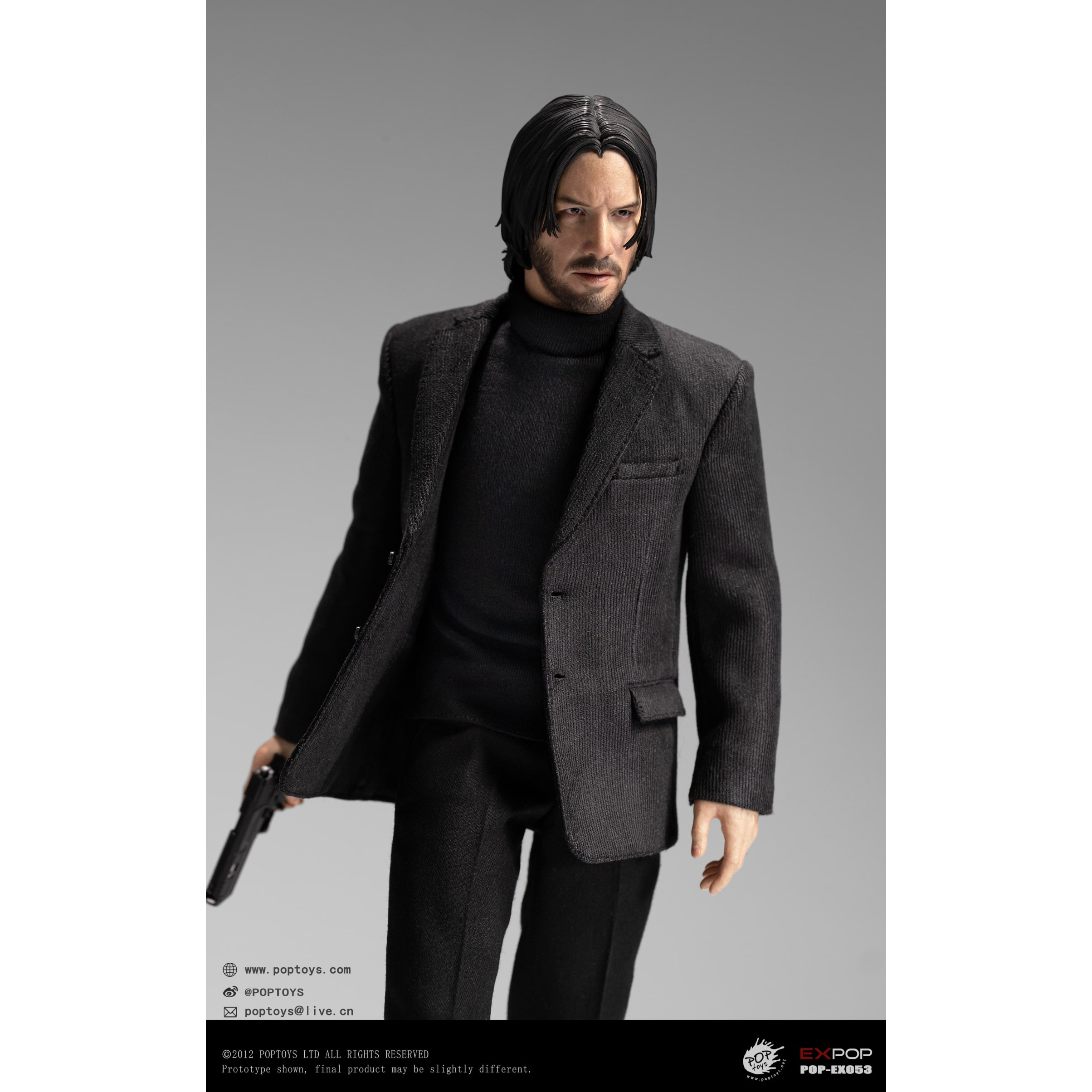 John Wick 2 Killer God 1:6 Scale Figure Poptoys EX-053