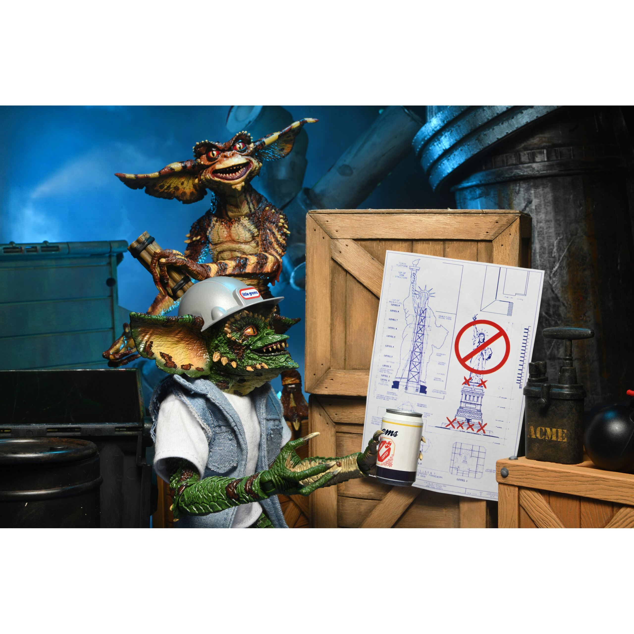 Gremlins 2: The New Batch - Demolition Gremlin 2-Pack 7-inch Scale