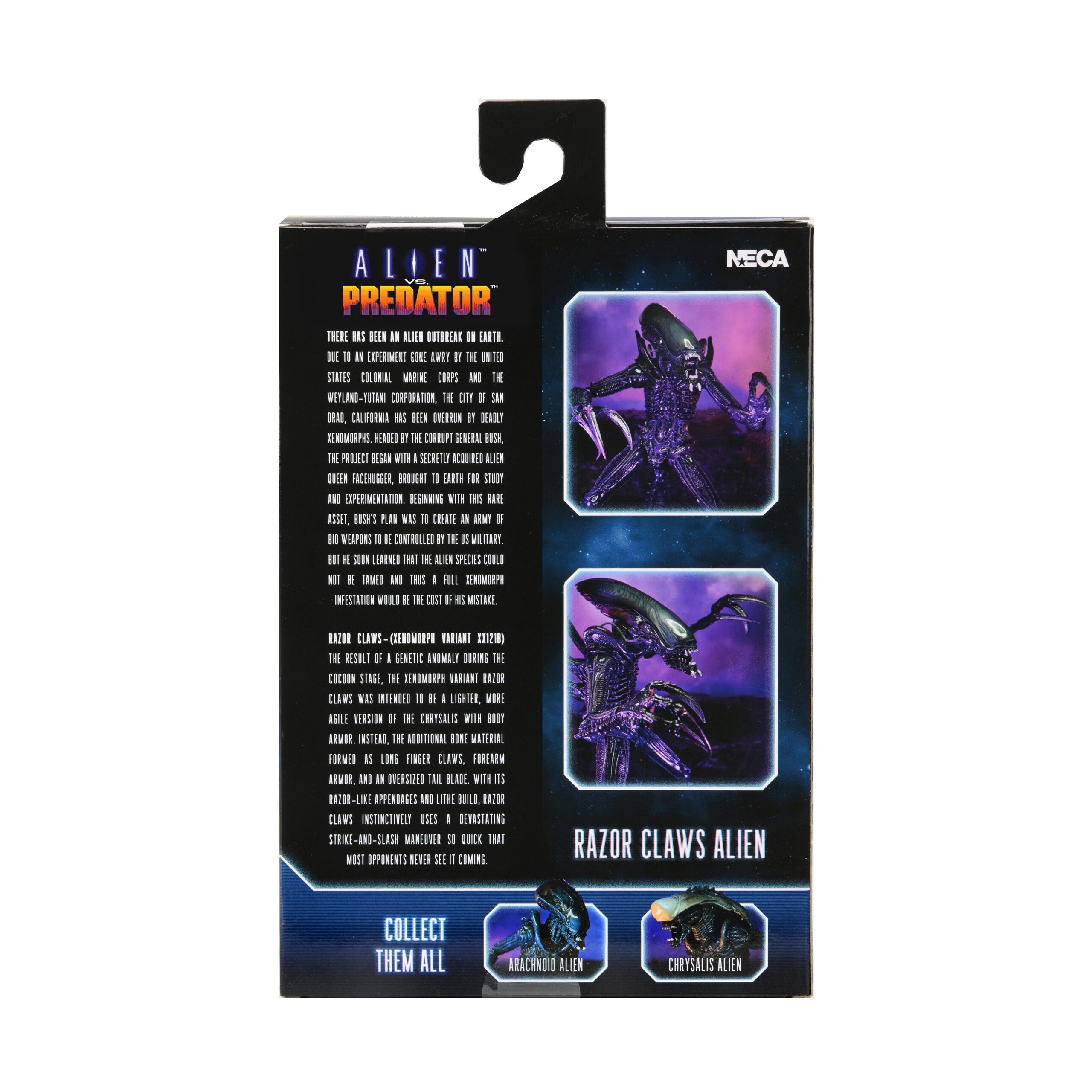 Alien vs Predator - Razor Claws Alien 7-inch scale action figure NECA