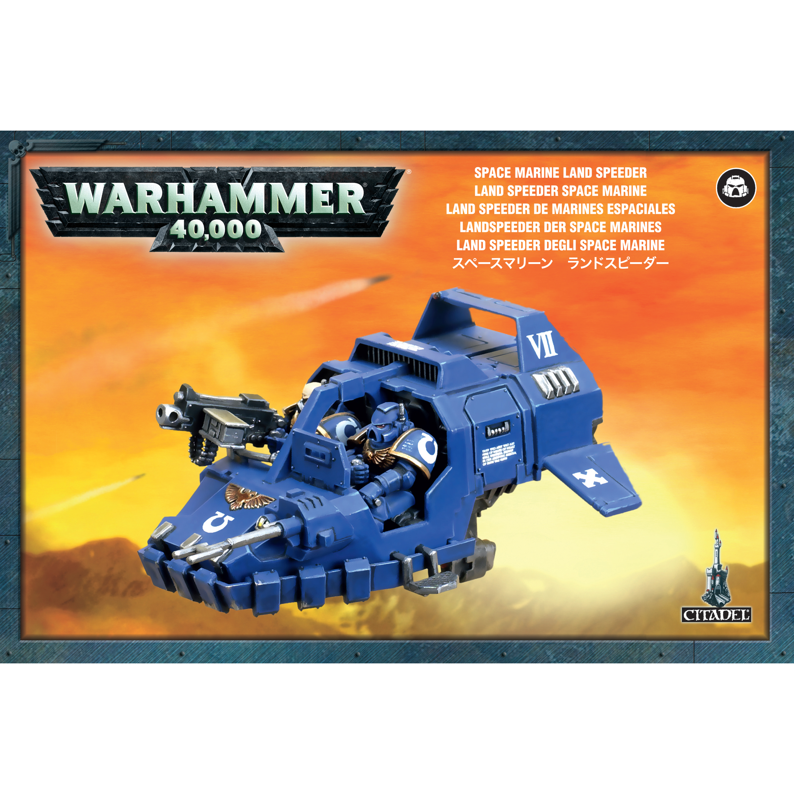 Space Marine Land Speeder Storm Games-Workshop (48-35)