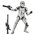 Star Wars The Black Series 6 pouces - Carbonized Stormtrooper Hasbro