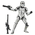 Star Wars The Black Series 6-Inch - Carbonized Stormtrooper Hasbro