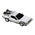 Back To The Future Die-Cast 1/16 Scale Replica With Working Doors NECA