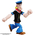 Popeye Classics Série 3 Popeye 1ère Apparence avec Chandail Noir Figurine Échelle 1:12 Boss Fight Studio BFPOP009B