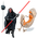 Star Wars La Menace Fantôme The Black Series Darth Maul & Sith Speeder figurine échelle 6 pouces Hasbro G0328