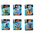 Marvel Legends Comics-Inspired Set of 6-Inch Action Figures (Daken Wolverine, Spaceknight, Adam Warlock, Miles Morales, Banshee, Iron Man) Hasbro