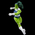 Marvel Legends Series Fantastic Four Retro She-Hulk 6-Inch Action Figure Hasbro G0630