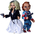 La Fiancée de Chucky - Chucky et Tiffany Ensemble de 2 Figurines avec vêtements échelle 8 pouces NECA 42121