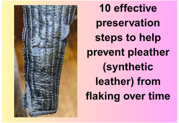 10 effective preservation steps to help prevent pleather (synthetic leather) from flaking over time