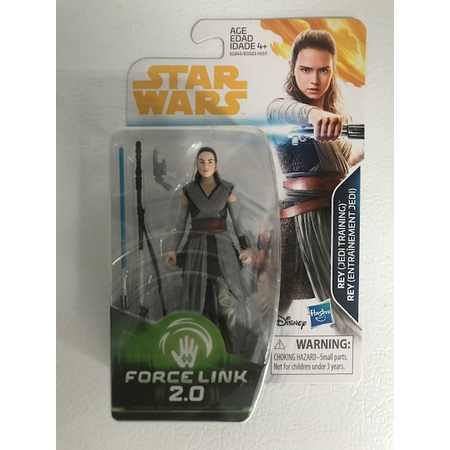 Star Wars Solo: A Star Wars Story - Rey (Jedi Training) 3,75-inch action figure Force Link Hasbro