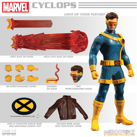 * Pre Order * One-12 Collective Marvel Cyclops Mezco Toyz