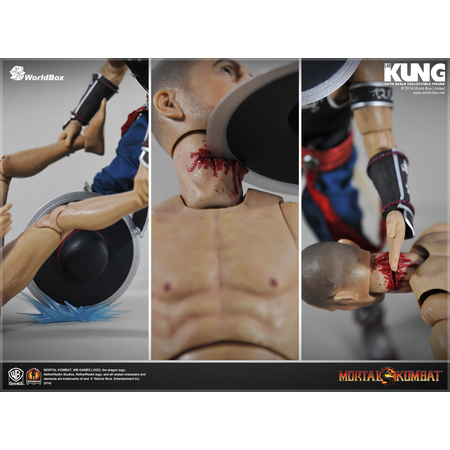 Mortal Kombat Kung Lao figurine échelle 1:6 WorldBox WBKLAO