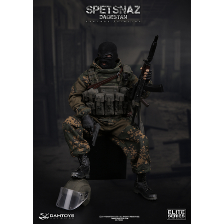 SPETSNAZ IN DAGESTAN Elite series 12 in action figure Damtoys 78020