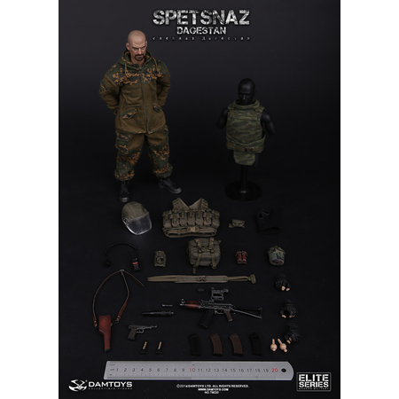 SPETSNAZ IN DAGESTAN Elite series 12 in action figure Damtoys 78020