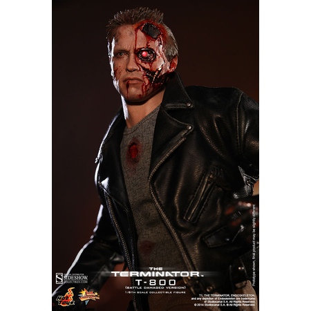 T-800 Battle Damaged Version Terminator Sixth Scale Figure by Hot Toys 902179 T-800 Battle Damaged Version Terminator Sixth Scale Figure by Hot Toys 902179