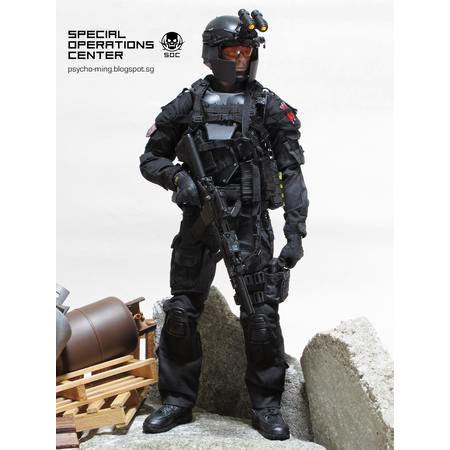 Glint Team Leader RyderWatson Ghost 12 inch action figure Damtoys SF001