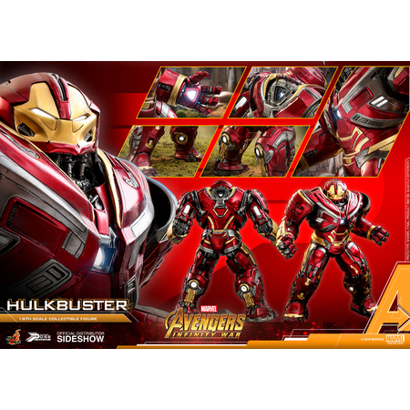 Avengers: Infinity War Hulkbuster Série Power Pose échelle 1:6 Hot Toys 903473