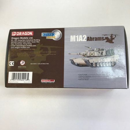 Dragon Armor 60016 char M1A2 Abrams 4th Infantry Division Iraq 2003 échelle 1:72