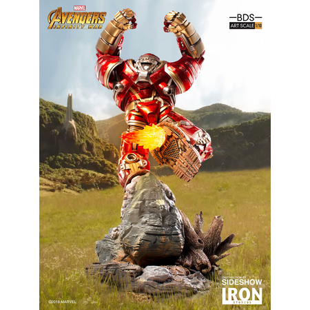 Avengers: Infinity War - Hulkbuster Série Art Battle Diorama échelle 1:10 statue Iron Studios 903590