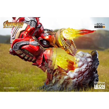 Avengers: Infinity War - Hulkbuster Série Art Battle Diorama échelle 1:10 statue Iron Studios 903590