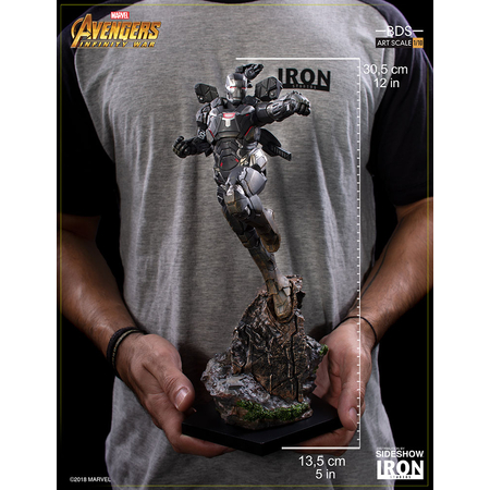 Avengers: Infinity War - War Machine Série Art Battle Diorama échelle 1:10 statue Iron Studios 903605