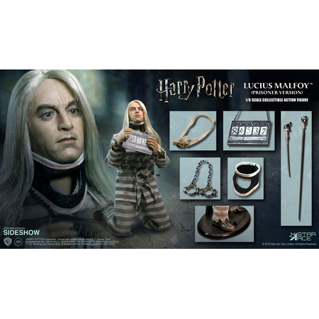 Harry Potter et et l'Ordre du Phénix Lucius Malfoy version Prisonnier figurine échelle 1:6 Star Ace Toys Ltd 903633