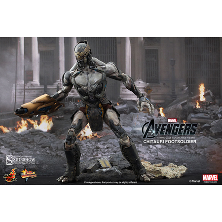 The Avengers Chitauri Footsoldier Série Movie Masterpiece figurine échelle 1:6 Hot Toys 902161 MMS226