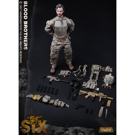 US Navy Seal Team Six 1:6 scale figure Mini Times Toys MT-M010